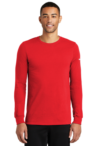 Nike Adult Unisex Dri-FIT 4.7 oz 60/40 Cotton/Poly Long Sleeve Performance T-Shirt
